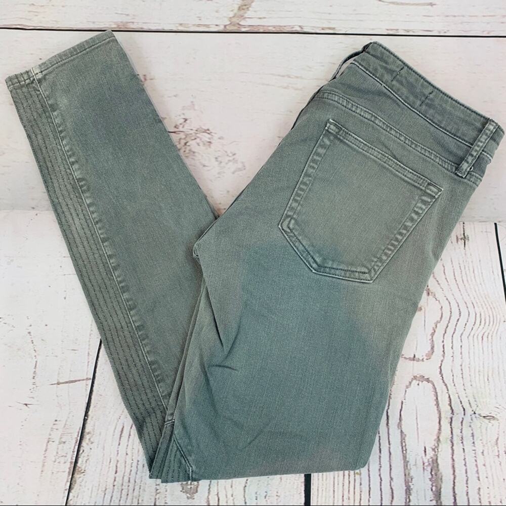 GAP 1969 always skinny grey jeans 28